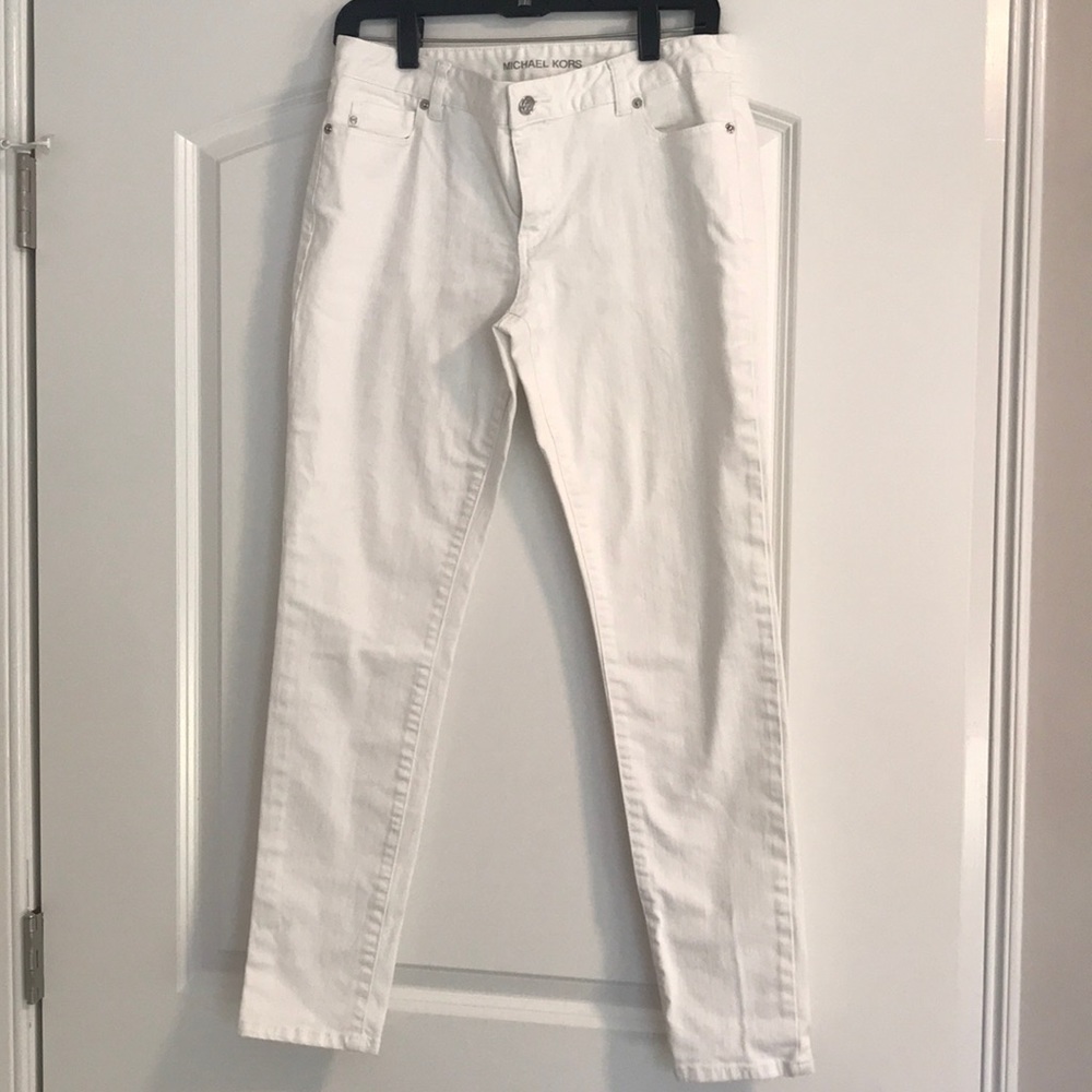Michael Kors white jeans, NEVER WORN